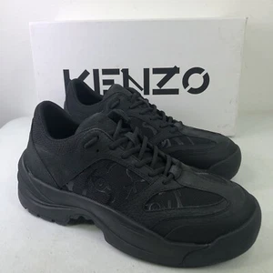 Kenzo Men’s Black Work Low Sneaker Shoes $395 - Picture 1 of 9