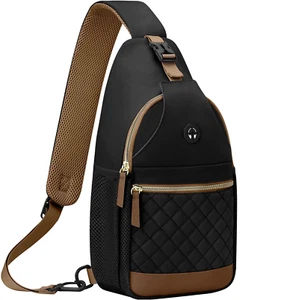 Small Crossbody Sling Bag – Unisex Travel Chest Bag Purses Bags for Women & Men - Picture 1 of 6