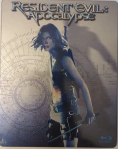 RESIDENT EVIL APOCALYPSE STEELBOOK BLU RAY BLURAY 2 DISC SET WALMART - Picture 1 of 4