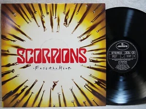 Scorpions Face The Heat 1993 Korea LP Picture & Lyric W/Insert EX ~ NM - Picture 1 of 5