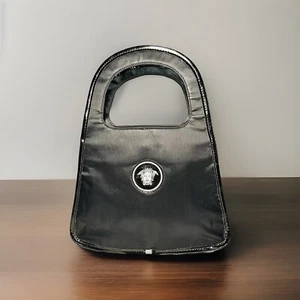 Borsa a mano Young Versace Y2K Medusa Nera Borsa Vintage Italia Small Mini - Foto 1 di 8
