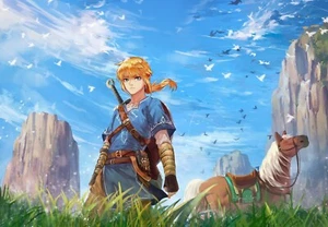 NEW THE LEGEND OF ZELDA GAME POSTER PREMIUM WALL ART PRINT SIZE A5-A1 - Picture 1 of 6