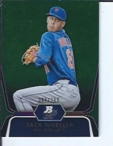 Zack Wheeler 2012 Bowman Platinum Green Refractor Prospect #ed / 999 - Picture 1 of 1