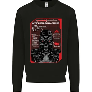 Artificial Intelligence Robot Machine Movie Kids Sweatshirt Jumper - Picture 1 of 3