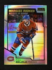 2020-21 O-Pee-Chee Platinum Base Rainbow Marquee Rookie #187 Alex Belzile