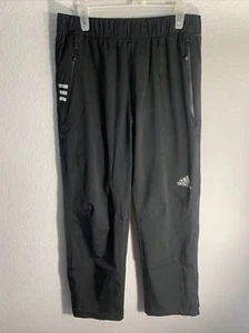 Pantalones Adidas Para Hombre Medianos Reg Negros Golf Lluvia Clima Viento Rendimiento CY7441 - Imagen 1 de 8