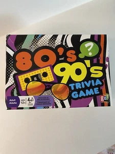 80s 90s TRIVIA GAME by go games! Complete Set 2015 Edition - Picture 1 of 3