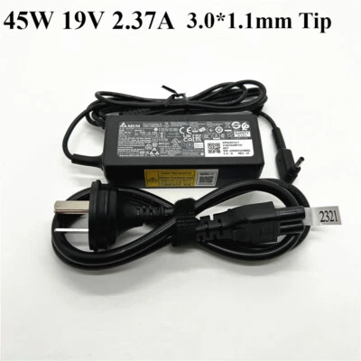 Genuine Delta ADP-45FE F 45W 19V 2.37A Laptop Charger 3.0*1.1mm AC Power Adapter - Image 1 of 4