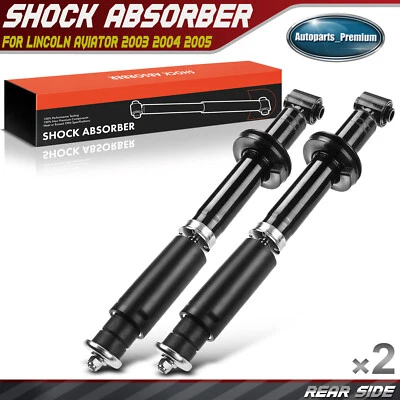 Amortiguador trasero izquierdo y derecho 2 piezas para Lincoln Aviator 2003-2005 V8 4,6 L Foto 1 de 4