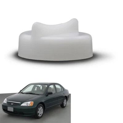Radiator Coolant Reservoir Recovery Tank Cap White For Honda Civic 2001 2004 - Image 1 of 4