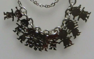 KARAT Armband 2-reihig,L 19 20 21 22 c m,MÄDCHEN REIGEN silber,BABY,Mode-Schmuck - Bild 1 von 5