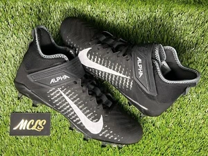 Pre-Owned Nike Alpha Menace Pro 2 Mid Men's Sizes Football Cleats AQ3209-002 - Picture 1 of 6