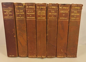 The Immortals Books Masterpieces of Fiction 7 Vols Metal Coin Embedded in Cover - Imagen 1 de 12