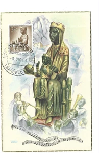 Card Maximum Spain 1954 Religious - Picture 1 of 2