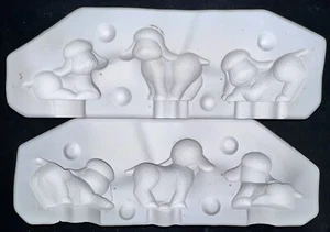 Molde fundido deslizante de cerámica vintage Donas D-930 Little Lambs (3) - Imagen 1 de 7