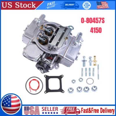 For Chevrolet Holley 4160 Electric Choke 0-80457S 600CFM 4 Barrel Carburetor Foto 1 de 4
