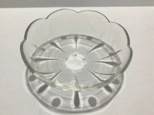 PORTE-BOUGIES BOBECHE CRISTAL VÉNITIEN Ø 85 mm, MOLATÉ À LA MAIN, POUR LUSTRES - Photo 1/12