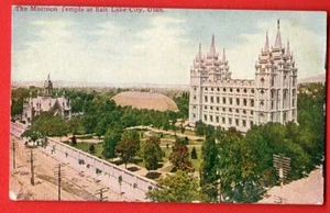 UTAH - SALT LAKE CITY, THE MORMON TEMPLE PC 98 - Imagen 1 de 1