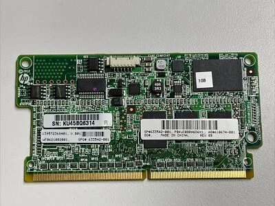 HP 4K1455 1GB Flash Back Cache Memory 610674-001 / 633542-001 Card - Image 1 of 2