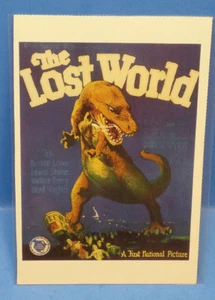 Postal de ciencia ficción 2006 película (póster de The Lost World 1925) A5 - Imagen 1 de 2