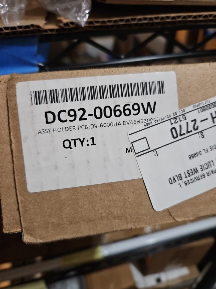 DC92-00669W новый OEM Samsung сушилка электронная плата управления - Изображение 1 из 1