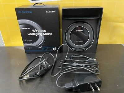 Samsung EPNG930 Qi Wireless Charging Stand Black With Box And Power Cord Adaptor - Image 1 of 4