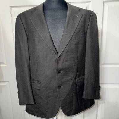 Blazer Chaps Ralph Lauren Para Hombres 46R 100% Lana 3 Botones Muesca Solapa Abrigo Deportivo Foto 1 de 4