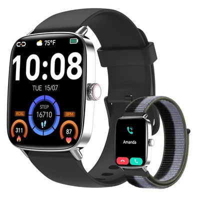 2025 Smartwatch with AI Assistant, Music Control & Multi-Sport Tracking - Image 1 of 4