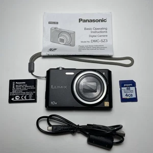 Panasonic Lumix DMC-SZ3 16.1MP Digital Camera Tested+Charger, Battery, SD, Guide - Picture 1 of 20