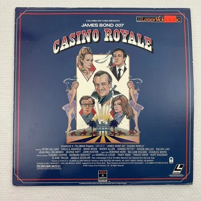 "Casino Royale James Bond 007" 2 LaserDisc Set Columbia Home Video — 第 1/3 张图片