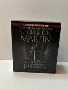A GAME OF THRONES (Song of Ice & Fire Book 1) 28 x Audio CDs George R R Martin - Picture 1 of 3