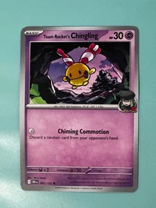 Team Rocket's Chingling 085/182 Common SV10: Destined Rivals Pokemon Card NM - Picture 1 of 2