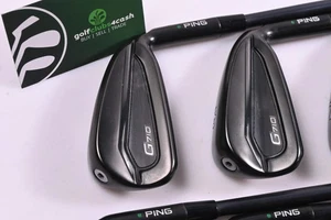 Ping G710 Irons / 5-PW+GW+SW / Green Dot / Regular Flex Ping Alta CB AWT Shafts - Picture 1 of 7