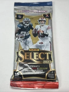 2023 Select Football Value Pack Fat/Cello Pack CJ STROUD PUKA GIBBS FLOWERS - Picture 1 of 2