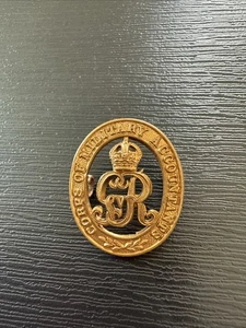 VINTAGE MÜTZENABZEICHEN - CORPS OF MILITARY ACCOUNTANTS O77 - Bild 1 von 2