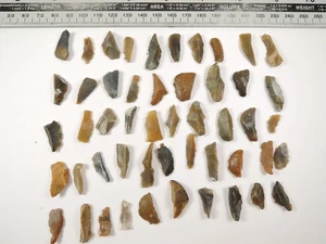 50 Mesolithic Neolithic Microlith Stone Age Flint Tools Scrapers Essex - Picture 1 of 14