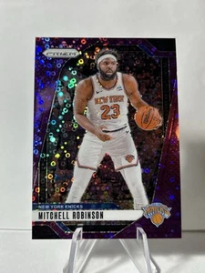 Mitchell Robinson 2024 -25 Panini Prizm Purple Disco #/75 - Picture 1 of 2