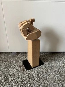 Supporto accessori Ikea LANESPELARE posabile in legno a mano con dita mobili - Foto 1 di 5