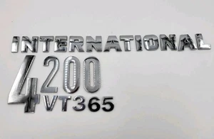 2002-2008 International 4200 VT365 Door Side Emblem Badge Logo Letters OEM - Picture 1 of 4