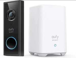 eufy Wireless WiFi Video Doorbell 2K Security Camera Smart Door Intercom w/ Alex - Picture 1 of 3