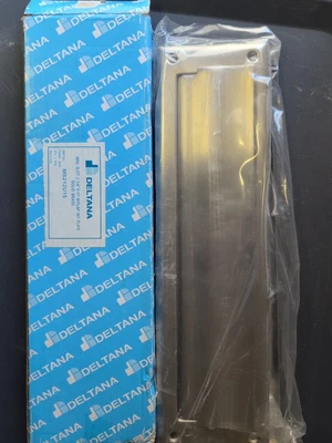 Deltana MS212U5 2-1/4” X 11” Kit de ranura para correo con solapa interior - Latón macizo *Leer Foto 1 de 4