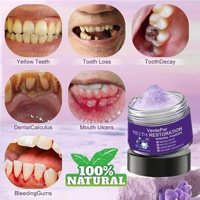 New Dental Restoration Mineral Powder, Mineral Tooth Powder, Teeth Whitening - Image 1 of 4