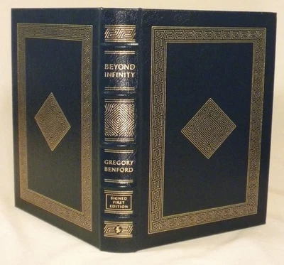 SIGNED Beyond Infinity by Gregory Benford Easton Press Limited First Edition - Image 1 of 4