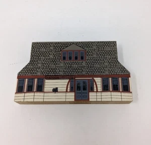 Cat's Meow Village - Haddon Heights Train Depot - 1994 Series XII Vintage Decor - Picture 1 of 2