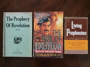 3 Bks - The Prophecy of Revelation / The Rise of Babylon / and Living Prophecies - Picture 1 of 11