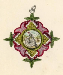 Brighton Straßenradclub 1889 - Manuskript Tour Rennkarten Fotos Zeichnungen 1889 - Bild 1 von 1