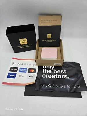 Credit Card Reader Gloss Genius Chief Money Machine Pink In Box