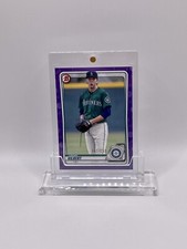 Logan Gilbert 2020 Bowman Draft Purple Parallel #/250 Rookie Card RC #BD-37