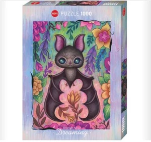 (HY29998) - Heye Puzzles - 1000 Pc - Baby Bat, Dreaming