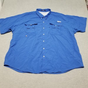 Columbia Regular Size 4XL Casual Button 